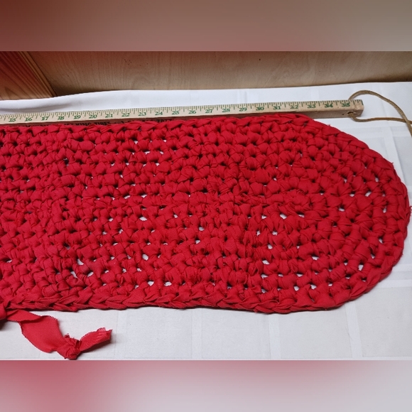 Started Rag Rug Orphans/Oval& Round/ Crochet or Toothbrush Rug Making - Picture 7 of 11